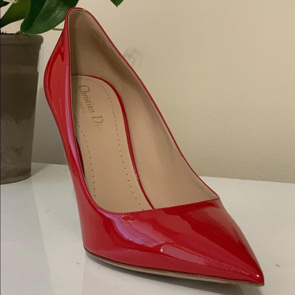 COPY - RED CHRISTIAN DIOR PUMPS